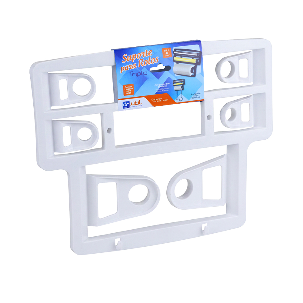Porta Rolos Triplo